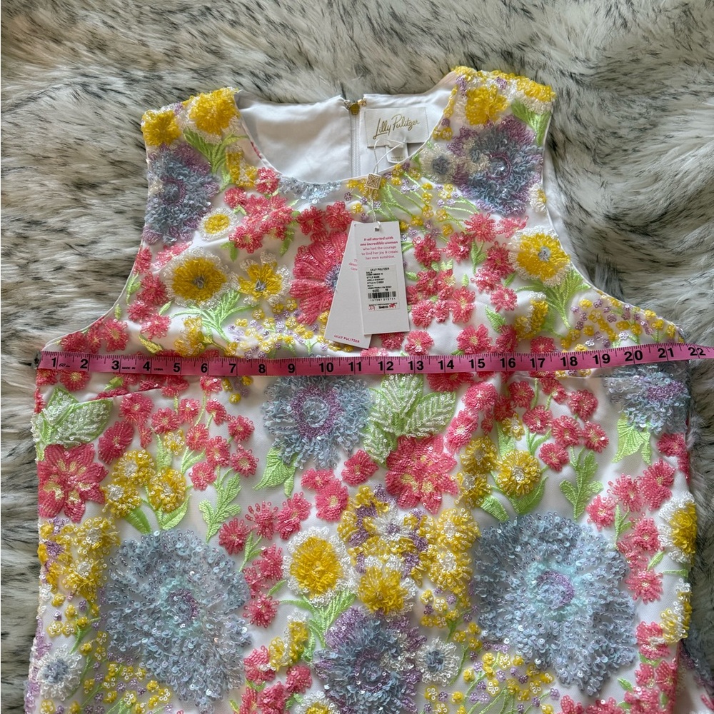 Lilly Pulitzer Vibrant Floral Mini Dress - Picture 10 of 11